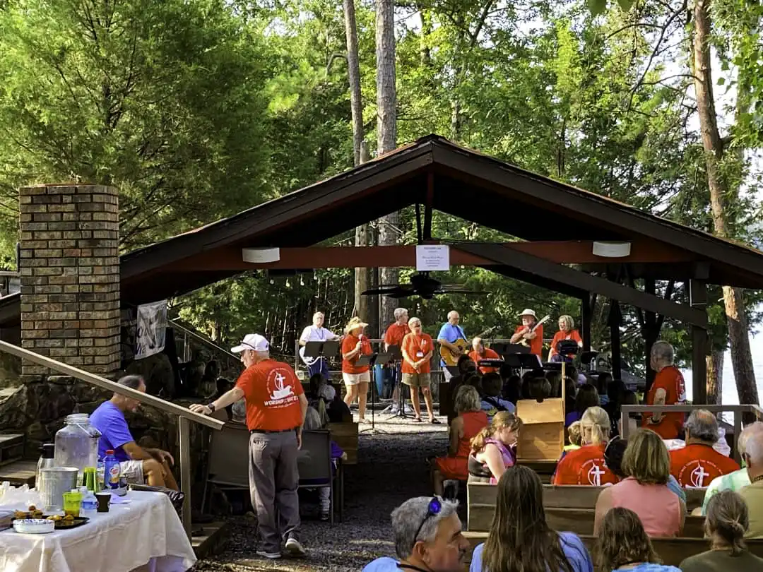 Worship on the Water Houston Memorial United Methodist Church